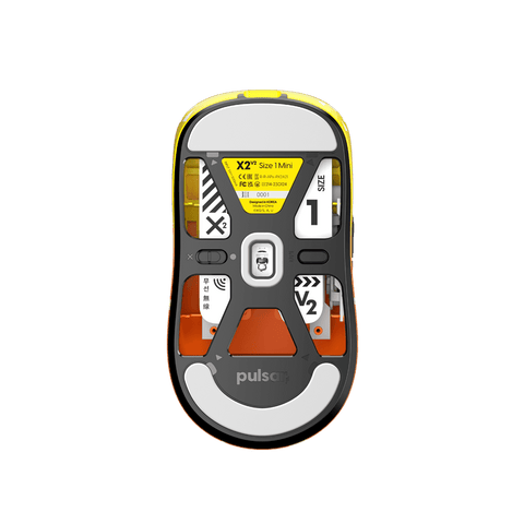 [Demon Slayer] X2 v2 Mini Zenitsu Gaming Mouse - Pulsar Gaming Gears
